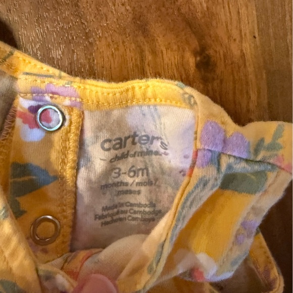 Carters 3-6m floral dress​ - Picture 2 of 4